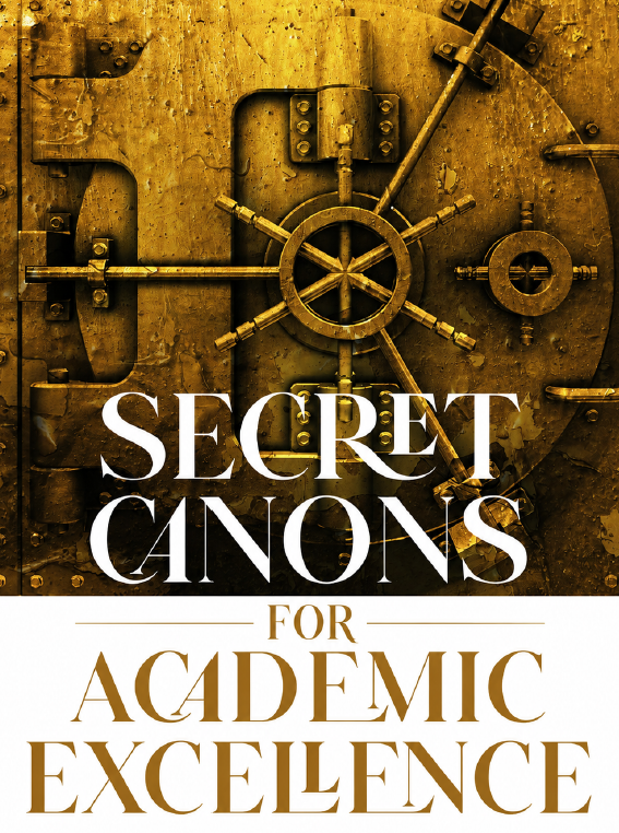 Cover of Secret Canons for Academic Excellence