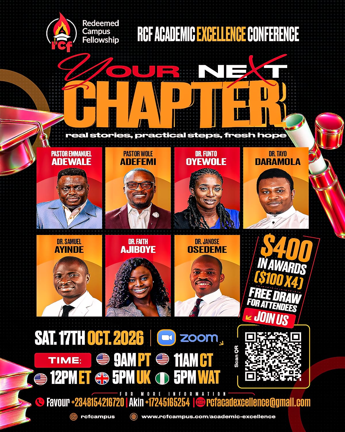 Academic Excellence Conference flyer