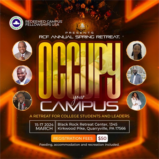 FIRE 2024 — Occupy Your Campus flyer
