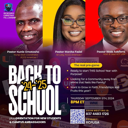 Back to School '24–'25 — The Real Pre-Game flyer