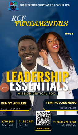 Leadership Essentials — Mission Critical Foci flyer