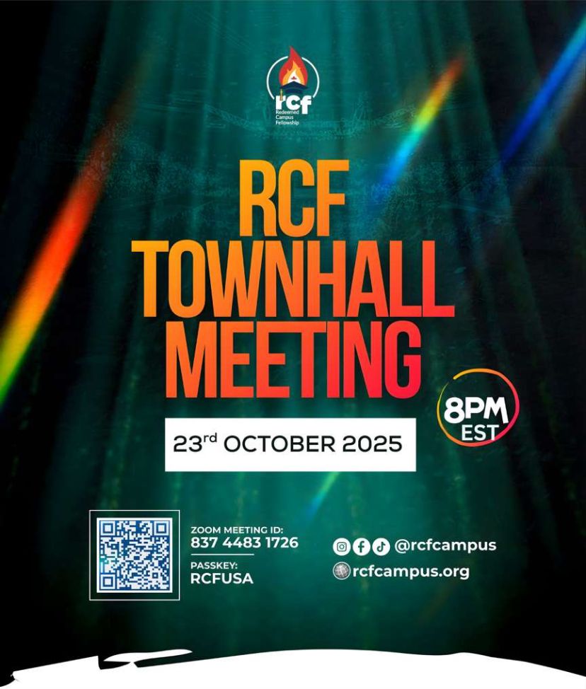 RCF Townhall Meeting flyer