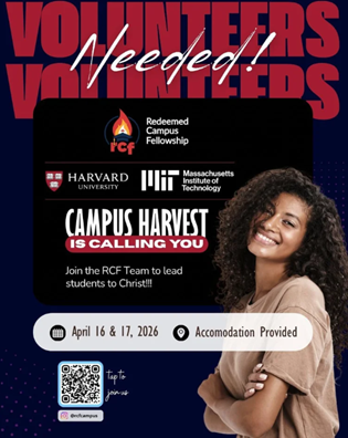 Campus Harvest — Harvard & MIT flyer