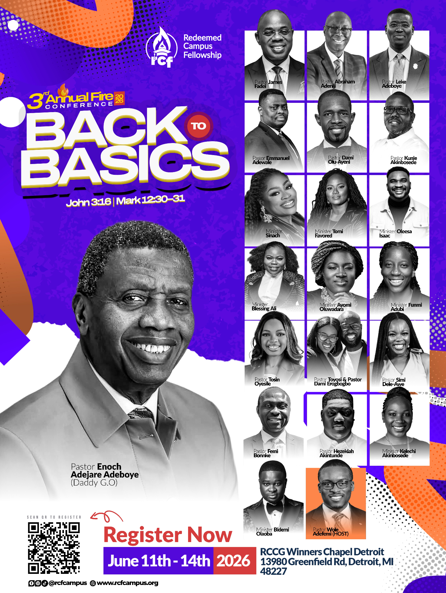 3rd Annual FIRE Conference — Back to Basics flyer